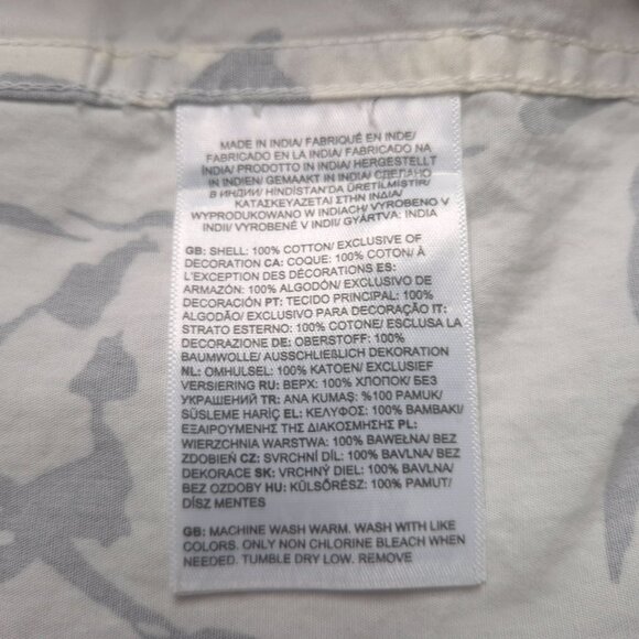 The North Face Mens XL Short Sleeve Button-Up Shirt First Trail Pattern Hiking - Picture 5 of 5